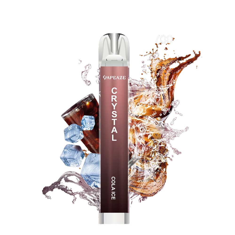 Vapeaze Crystal Vape μιας χρήσης Cola Ice 2ml 2% νικοτίνη 700puffs Vapeaze Crystal Vape μιας χρήσης Cola Ice 2ml 2% νικοτίνη 700puffs